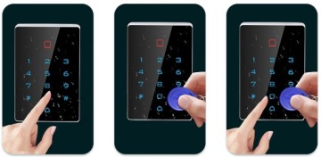 Кодовый замок, водонепроницаемый RFID-шифратор, моностабильный/бистабильный