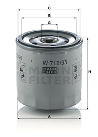 FILTR OLEJU IBIZA V LEON 5F SC ST 1.0 1.2 1.4 TSI