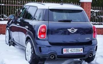 Mini Countryman R60 Crossover 1.6 184KM 2011 MINI Countryman 1.6B 184Ps Automat 4x4 Klimatronik Navi Polskora Alu18 Zad, zdjęcie 1