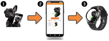 Умные часы Bemi Racer Серые (Gun Grey)