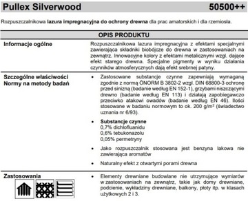 ADLER Pullex Silverwood Грауалалюминий 5л