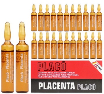 Плацента ампулы для роста волос PLACO 24X10ML