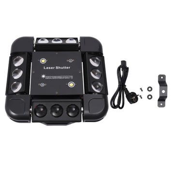 4-В-1 DMX512 RGB СЦЕННЫЙ ЛАЗЕРНЫЙ СВЕТ 120 Вт