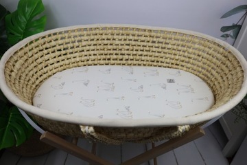 МИСЛИНОВЫЙ ПРОСТЫНЬ ДЛЯ КОРЗИНЫ MOSES GONDOL - GĄSKI