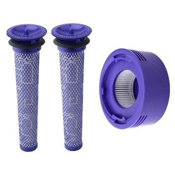 Zestaw 2+1 filtry do odkurzacza Dyson V7 V8 V8+