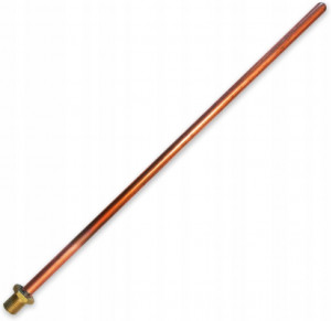 OSŁONA CZUJNIKA MIEDŹ, SONDA POLIPROPYLEN GALMET 350mm