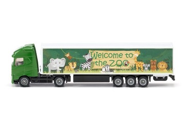 1627 ciągnik samochodowy naczepą tir19cm siku ZOO