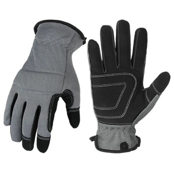 Imitation Microfiber Work Gloves Wear-resistant