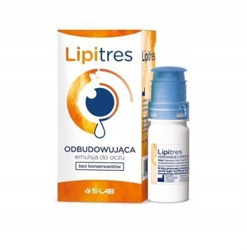 LIPITRES Odbudowująca Emulsja Krople Do Oczu 10ml