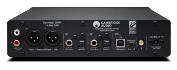 Cambridge Audio DacMagic 200M (Czarny) Black Edition