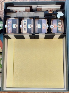 Красочный вкладыш Carnegie, органайзер для коробки.