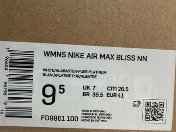 Buty Nike Air Max Bliss NN r. 41