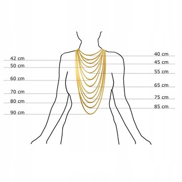 ZŁOTY ŁAŃCUSZEK DAMSKI 925 SREBRNY 45 cm WŁOSKI LŚNIĄCY NASZYJNIK DLA NIEJ