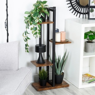 Металлическая подставка для цветов, 4 яруса, 93 см / Vilde