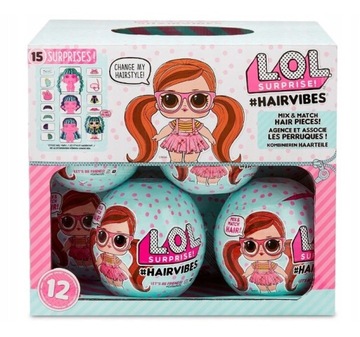 Кукла LOL Surprise HAIRVIBES с большими волосами