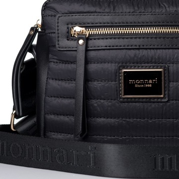 MONNARI SPORTS СТЕГАНАЯ СУМКА, ЧЕРНАЯ