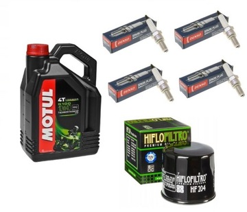 HONDA CBF1000 CBF 1000 MOTUL 4L + FILTR + ŚWIECE