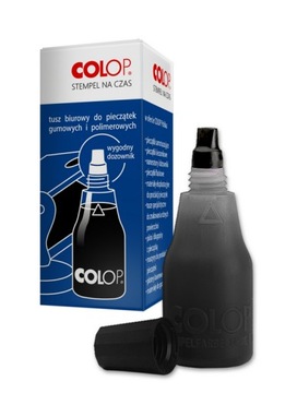 Tusz do pieczątek i stempli COLOP 25 ml CZARNY