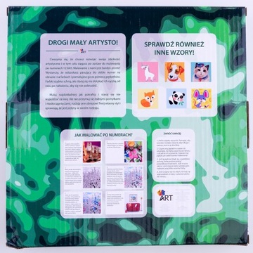 КРАСКА ПО ЦИФРАМ КАРТИНА На рамке 20х30 Вышивка