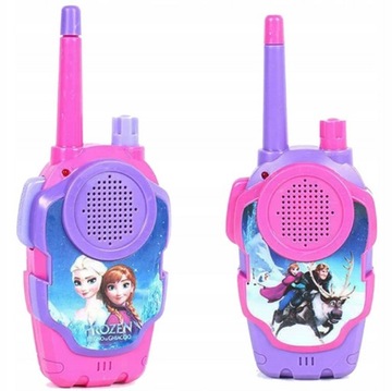 FROZEN WALKIE TALKIE ELSA ŁOKI TOKI ZESTAW KRÓTKOFALÓWEK 2SZT !