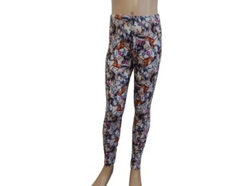 Legginsy Getry Leginsy 3D z koniami dziecięce r 86