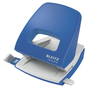 Dziurkacz Leitz Nexxt Recycle, 30 kartek niebieski