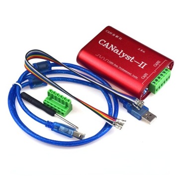 CAN CANalyst-II Analizator USB na CAN Adapter konwertera