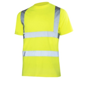 T-Shirt koszulka T-REF yellow odblaskowy M