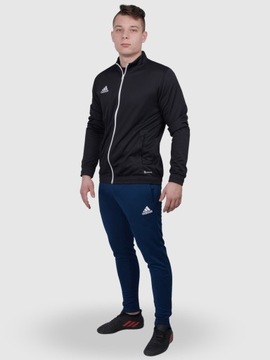 Adidas Męskie Spodnie Dresowe Treningowe Rozpinane Nogawki Granatowe r. XL