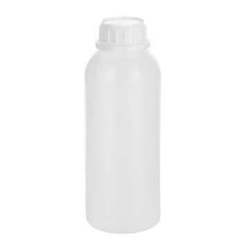 BUTELKA plastikowa HDPE UN biała BIOMUS 1000ml 1L