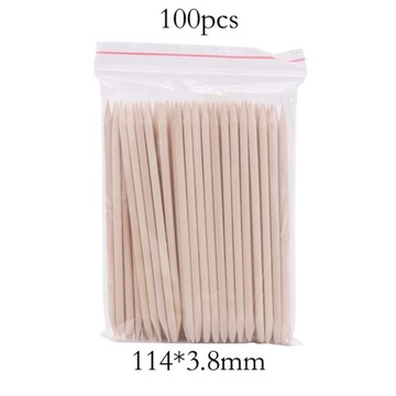 SUNONE PATYCZKI DWUSTRONNE DREWNIANE 100 SZT