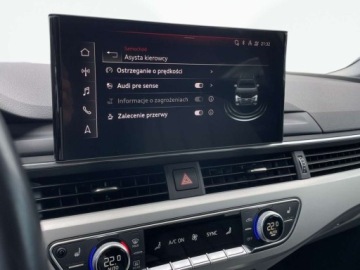 Audi A4 B9 Avant Facelifting 2.0 35 TDI 163KM 2022 Audi A4 Avant Ambiente, klucz komfortowy, czujniki parkowania 360,reflekto, zdjęcie 22