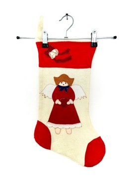 SKARPETA SWIATECZNA ANIOLEK 45 CM