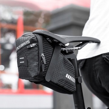 ROCKBROS SAKWA TORBA ROWEROWA TYLNA WODOODPORNA POD SIODEŁKO 1,5L