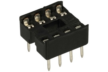10x podstawka zwykła 8 pin DIP8