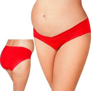 КОМПЛЕКТ ТРУСИКО ДЛЯ БЕРЕМЕННОСТИ ПОД ЖИВОТ x4 Вдоль