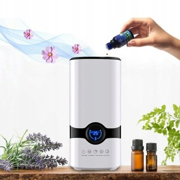 АВТОМАТИЧЕСКИЙ увлажнитель воздуха + АРОМАТЕРАПИЯ 3в1 +3 МАСЛЯНЫХ ФИЛЬТРА ДИСТАНЦИОННЫЙ