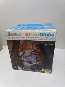 БОЛЬШОЙ 3D ГЛОБУС С ИНТЕРАКТИВНЫМ СВЕТОДИОДНЫМ СВЕТОМ
