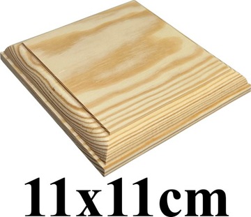 daszek daszki na słupek drewniany ogrodzenia 11cm