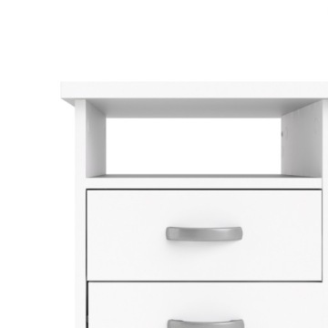 Стол Function 4D1S матовый белый с ключом