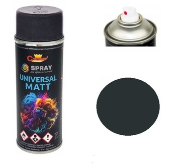 CHAMPION SPRAY UNIWERSALNY FARBA ANTRACYT MAT RAL7016 400ml