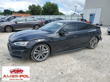 Audi A5 F5 Sportback 2.0 45 TFSI 245KM 2019 Audi A5 Limousine 2019 AUDI A5 PREMIUM PLUS S-LINE 2.0 Benzyna 245KM