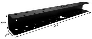 НАСТЕННАЯ ВЕШАЛКА ДЕРЖАТЕЛЬ ДЛЯ ОТВЕРТКОВ 50 СМ, ТВЕРДЫЙ, 22 ОТВЕРСТИЯ, МАСТЕРСКАЯ, ГАРАЖ