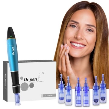 Dermapen Dr Pen A1-W 14 Kartridży BEZPRZEWODOWY