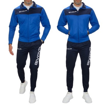 TR018-3 r. 4XL GIVOVA VISA MĘSKI KOMPLET DRESOWY