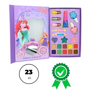ПАЛЕТКА КОСМЕТИКИ *БЕЗОПАСНАЯ* 3-12 ЛЕТ большой ПОДАРОК ​​НА РОЖДЕНИЕ для девочки