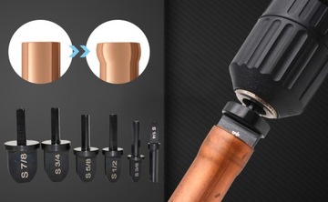 6x EKSPANDER MIEDZIANY UCHWYT PROFESJONALNE RURY EXPANDER ZESTAW