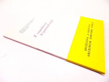 Z ZAGADNIEŃ KRYMINALISTYKI