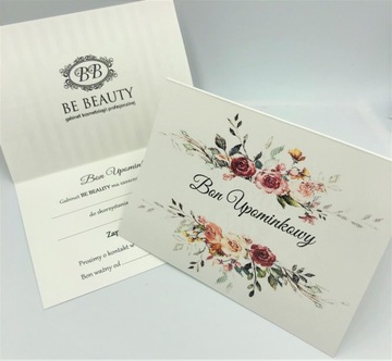 BON UPOMINKOWY Voucher BONY karta podarunkowa +KOP