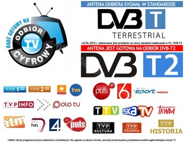 Антенна DVB-T для автомобиля, яхты, кемпера, АВТОБУСА A5W
